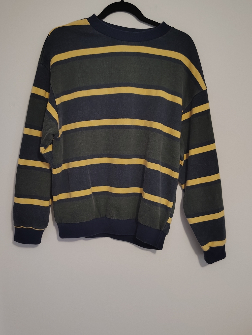 VTG United Colors of Benetton Striped Crewneck Made in Italy M